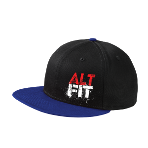 AltFit SnapBack Flat Bill Hat Blue